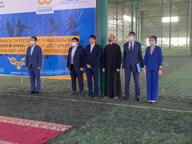 Шымкентте діни конфессия өкілдері арасында спартакиада басталды