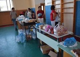 Созақ кәсіпкерлері Арысқа көмектесуде