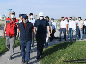 Көгалдандыру жұмыстары тәулік бойы жүргізіледі