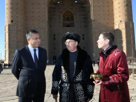 Түркістанға миллионыншы турист келді
