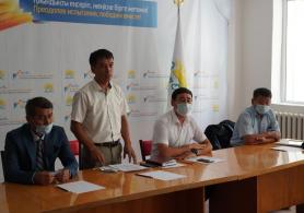 Сайланған әкім қызметіне кірісті