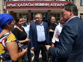 Арысты қалпына келтіру аяқталуға жақын