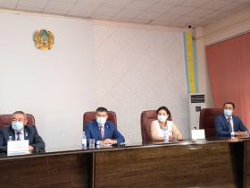 Мәжіліс депутаты сарыағаштықтармен кездесті