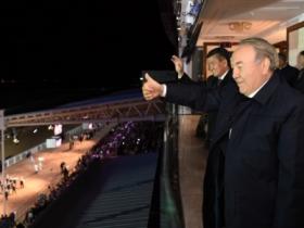 Назарбаев ІІІ Дүниежүзілік көшпенділер ойындарының ашылу рәсіміне қатысты