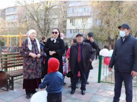41 үйдің ауласы абаттандырылды