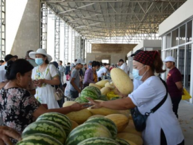 Түркістанда ауыл шаруашылығы өнімдерінің жәрмеңкесі өтті