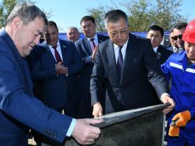 Облыс әкімі бес жұлдызды қонақ үйдің алғашқы кірпішін қалады