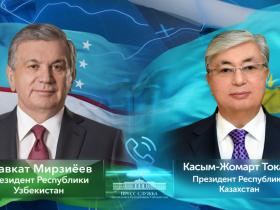 Өзбекстан Президенті Тоқаевпен Түркістан облысындағы жағдайды талқылады