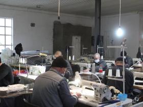 Төлебиде 63 мыңнан астам маска тігілді