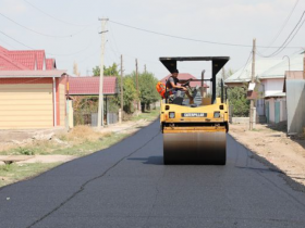 Сарыағаш ауданында 100 шақырымнан астам жол жөнделеДІ