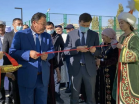 Шымкентте  Алатау аллеясы ашылды