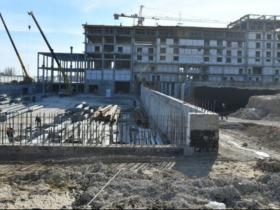 «Керуен Сарайдың» құрылысы қарқынды жүргізілуде