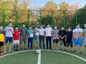 «Саламатты ұрпақ» жобасы аясында футболдан турнир өткізілді