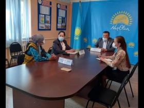 Қазығұртта депутаттар қоғамдық қабылдау өткізді