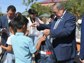 Арыста «Мектепке жол» акциясы өтуде