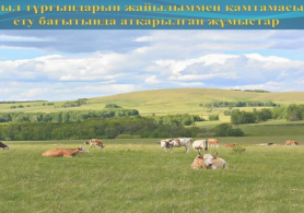 Пайдаланылмаған жайылымдықтар қайтарылуда