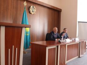 Түркістан: Департамент басшысы қоғам өкілдерімен кездесу өткізді