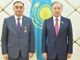 Нығматулин Әзербайжанның Қазақстандағы елшісін қабылдады