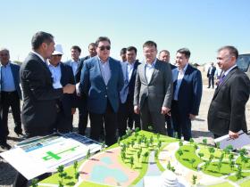 А.Мамин Түркістандағы инвестициялық жобалармен таныстыА.Мамин Түркістандағы инвестициялық жобалармен