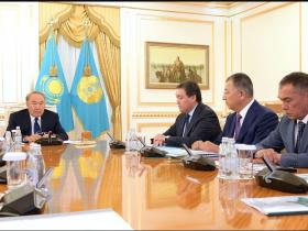 Облыс әкімі Президентке облыстың дамуы үрдісі жөнінде баяндама жасады